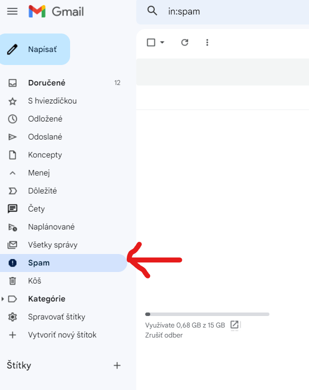 gmail- spam
